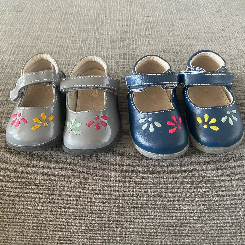 Lot of 2 See Kai Run Toddler shoes sz 4